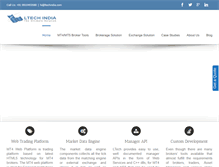 Tablet Screenshot of ltecindia.com